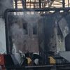 Incendiu de proporții la bordul unei nave din Portul Midia. Pompierii au intervenit de urgență