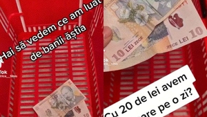 Imaginea care a întristat o ţară întreagă! Ce alimente şi-a putut cumpăra un tânăr de la noi cu 20 de lei: "Când mă gândesc că pâinea era 2 lei înainte..."