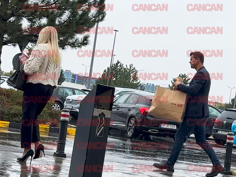 Adrian Alexandrov și Elena Udrea pleacă de la mall