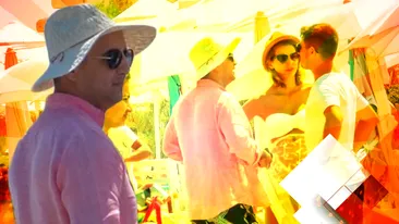Nepotul favorit al lui Gigi Becali, la plajă cu pălăria ”Coanei Chirița”!
