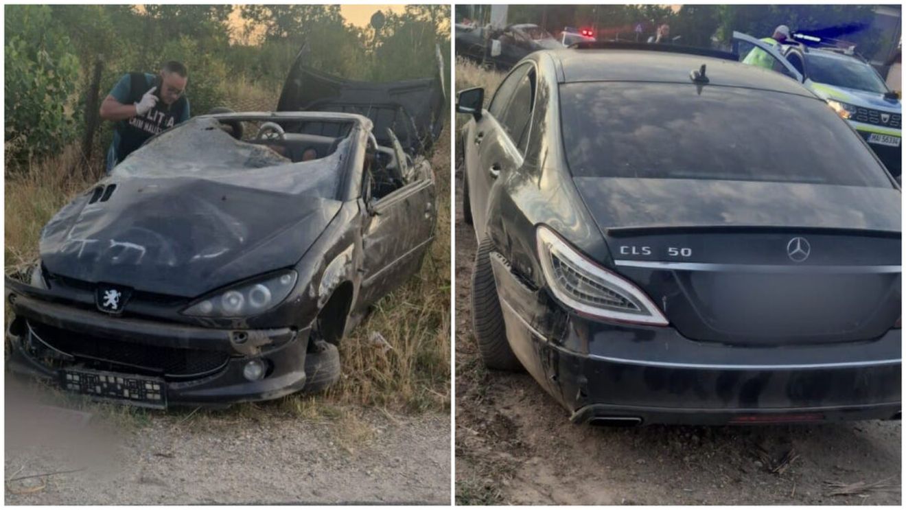 Accident GRAV în Olt. Un tânăr de 21 de ani, fără permis și sub influența alcoolului, s-a răsturnat cu mașina: prietenul lui a murit pe loc!