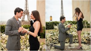 Cum arată inelul de 50.000 de euro pe care Ianis Hagi i l-a dăruit Elenei în centrul Parisului, când a cerut-o de soție