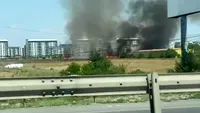 Incendiu în Militari, București. Focul se extinde rapid, informații de ultimă oră