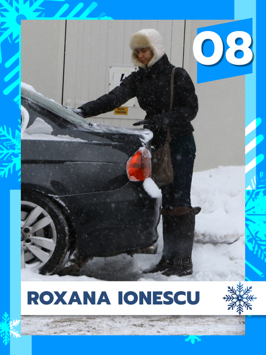 Intră în acțiune TOP 30 de vedete care s-au luat cu iarna la “trântă”. Andreea Mantea, Roxana Ionescu și Ioana Filimon au dat totul în zăpadă