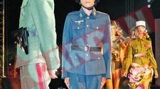Mazare si fiul sau au defilat in uniforme germane