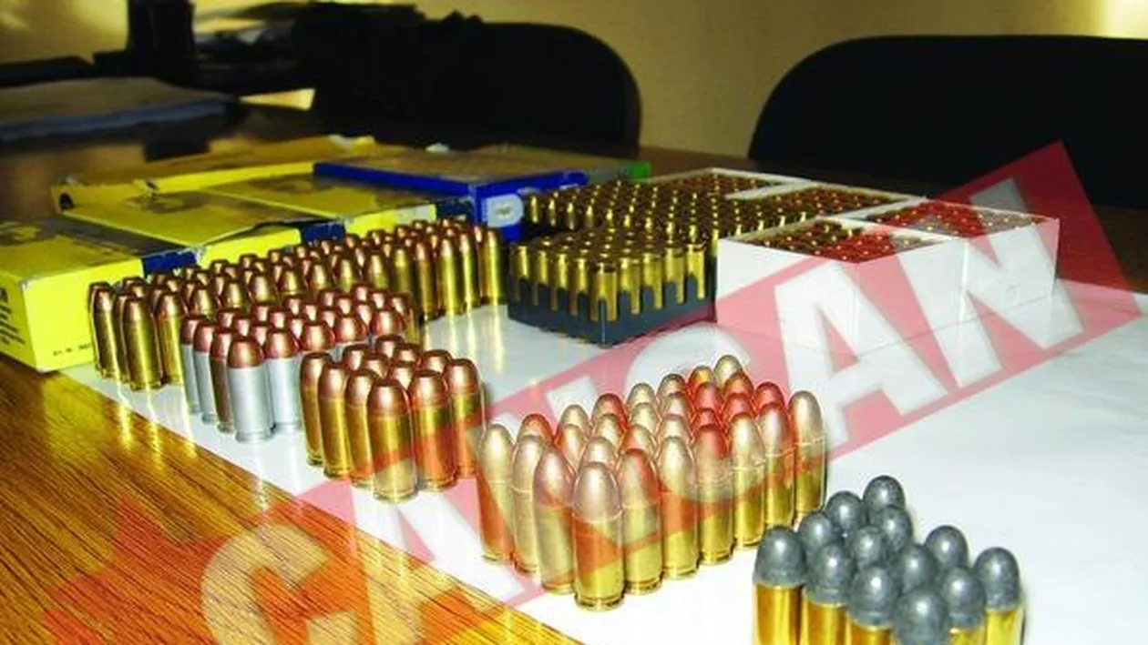 Munitie gasita in mobila de la second-hand