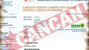 Se cauta deputati prin mica publicitate