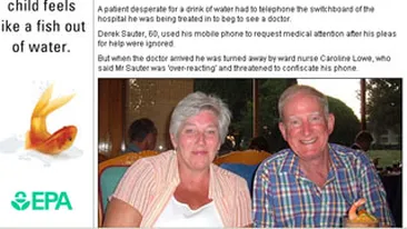 Pacient, nevoit sa sune la conducerea spitalului pentru a primi un pahar cu apa. A murit dupa 8 ore de chin