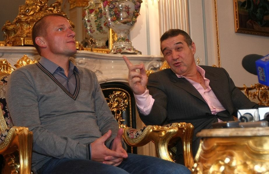Dorinel şi Gigi Becali au avut doi ani fructuoşi, pe când primul evolua pe teren
