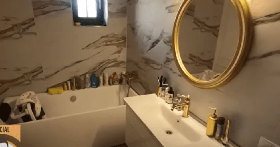 Casa lui Vasilică Ceterașu/ Sursa foto: Captură video