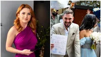 Mesajul neașteptat trimis de Cristina Ciobănașu la nunta cuplului Vlad Gherman – Oana Moșneagu. “Fosta” nu și-a uitat marea iubire nici în ziua cununiei civile