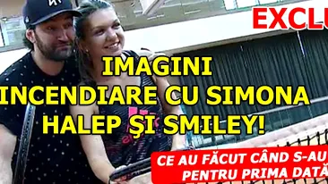 EXCLUSIV! IMAGINI INCENDIARE CU SIMONA HALEP SI SMILEY! CE AU FACUT CAND S-AU INTALNIT PENTRU PRIMA DATA. FOTO