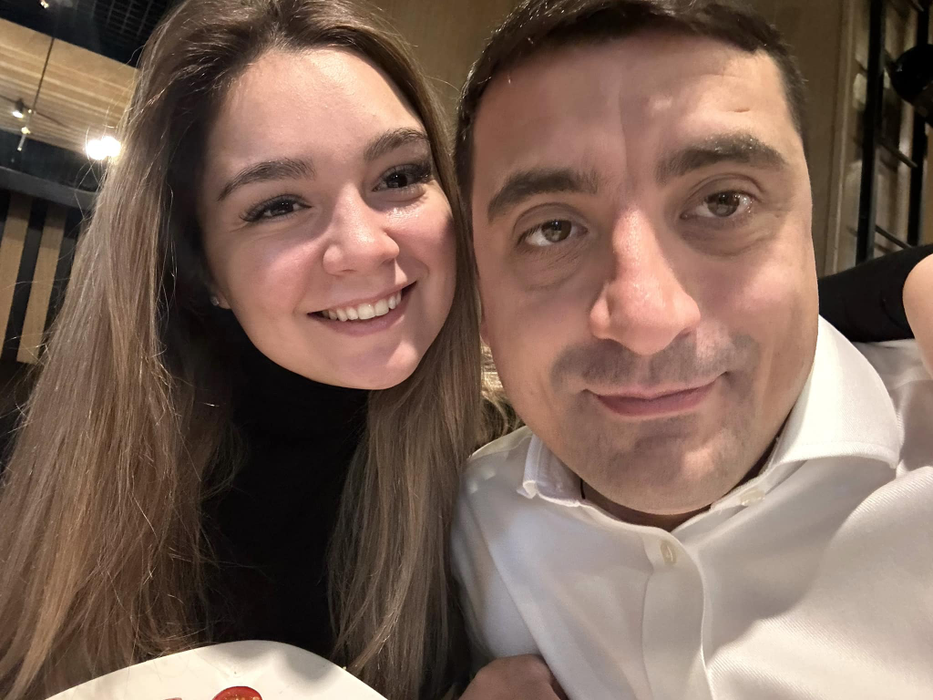 Ilinca și George Simion/ Sursa foto: Instagram