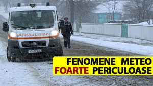 ANM anunță fenomene meteo foarte periculoase. Românii sunt rugați să nu iasă din case