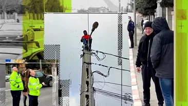 VIDEO | Fiasco total în fața casei lui Gigi Becali! Motivul pentru care un bărbat refuză să coboare de pe stâlp, până nu discută cu latifundiarul: ”Nea Gigi, ieși afară!”