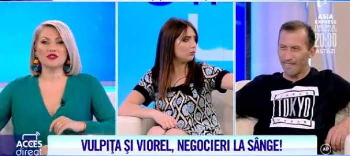 Vulpița l-a înșelat pe Viorel Stegaru! Dezvăluirile despre amant le-a făcut în direct, la emisiunea prezentată de Mirela Vaida