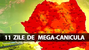 Meteorologii Accuweather anunță 11 zile de mega-caniculă și risc uriaș de radiații în România. Ce se întâmplă în București