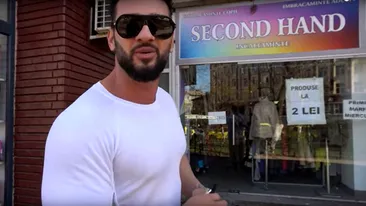 Dorian Popa, sesiune de shopping în magazinele second hand, după ce a cheltuit recent peste 7.000 € pe doar 3 ținute | VIDEO