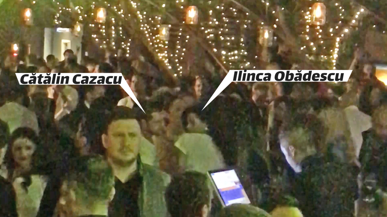 Cătălin Cazacu și Ilinca Obădescu au petrecut la NUBA