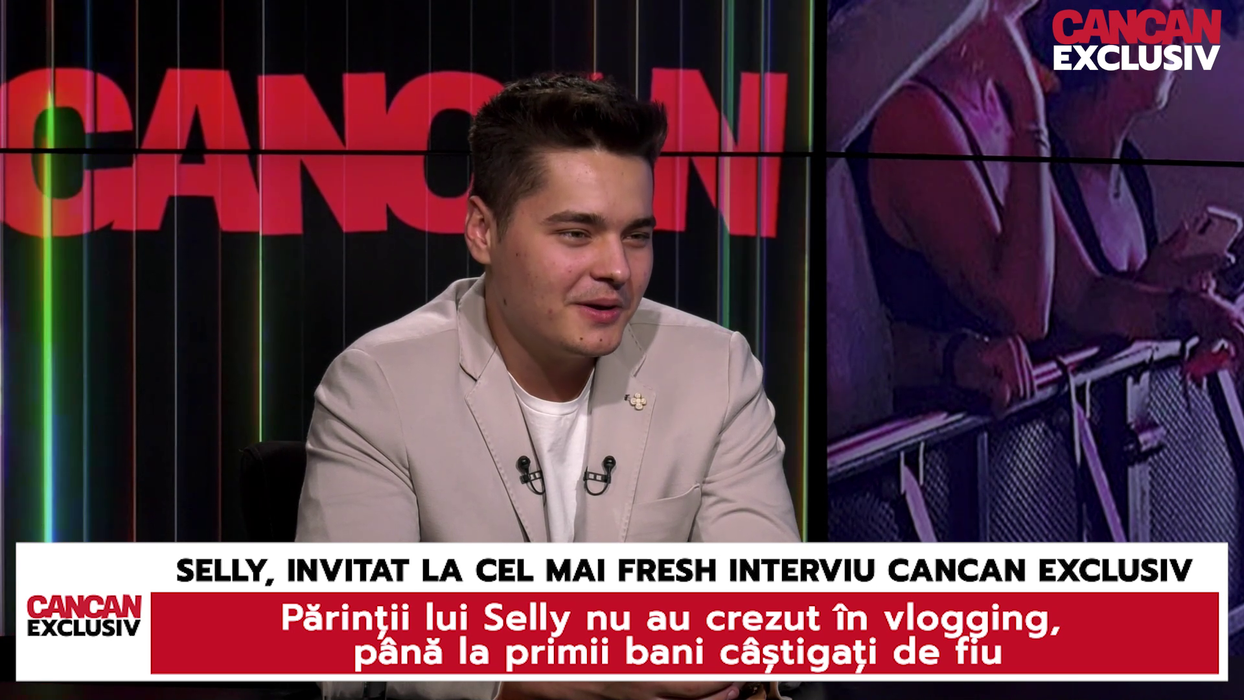 Selly: "Dup-aia, primii bani mai serioși au venit abia prin 2017, deja făceam de cinci ani treaba asta, atunci a venit primul meu contract de 20.000 € - 30.000 €, adică primul contract să zici «bă, da, așa da, acolo voiam să ajungem».

Abia în 2017, în contextul în care eu fac asta din 2012, trebuie să îți imaginezi ce noroc am avut, pentru că m-am apucat când eram foarte mic, pentru că am 21 de ani!" (Foto: captură video)