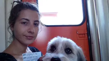 O cunoscută jurnalistă a mers cu trenul cu câinele ei. Ce i s-a întâmplat când a intrat în compartiment cu căţelul depăşeşte orice închipuire!