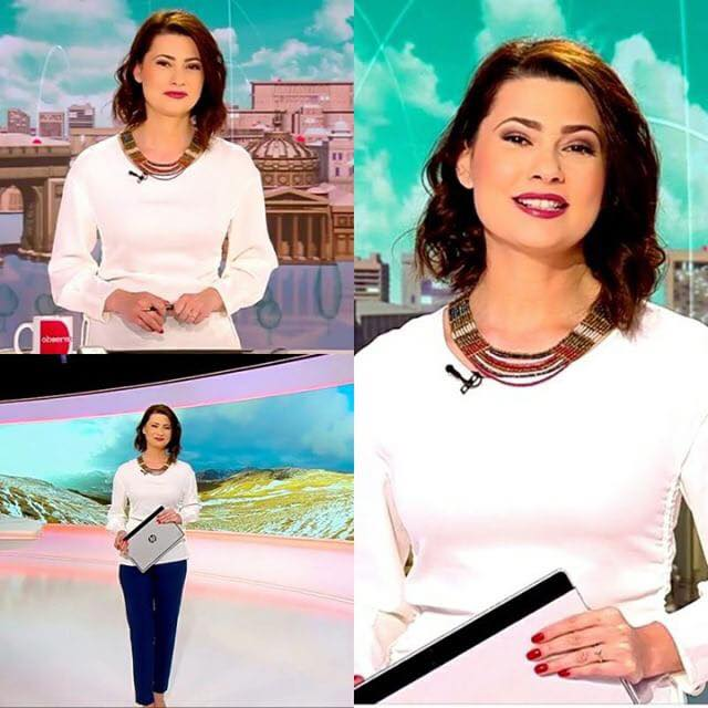 Mihaela Călin s-a căsătorit! Imagini cu prezentatoarea TV de la cununia civilă