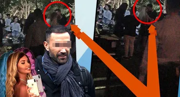 L-am filmat pe iubitul Andreei Mitu în timp ce o sărută pasional pe alta!