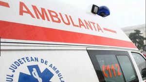 Scene șocante la spitalul din Timișoara! O femeie urma să fie testată pentru coronavirus, dar a sărit de la etajul 6