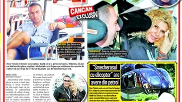 Smecherul cu elicopter Dan Tatoiu, intelegator cu sotia infidela! A dus-o la mare dupa ce a prins-o cu altul