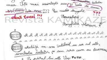 Bestial! Citeste aici scrisorile lui Vanghelie catre iubita lui, Oana!