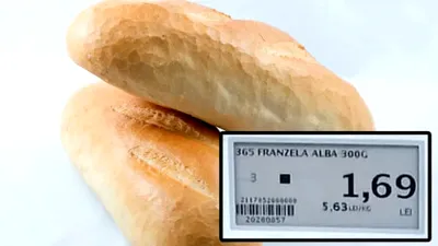 Ce conține, de fapt, pâinea de 1 leu și 69 de bani din Mega Image București