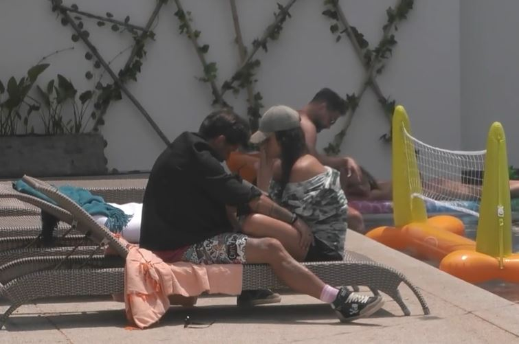 Diandra și Andrei Rotaru nu s-au ferit să-și declare sentimentele în fața camerelor de vedere/ sursă foto: captură video