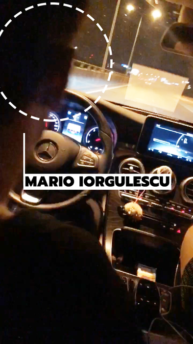 Mario Iorgulescu, filmat la volan  cu 130 km/oră prin București