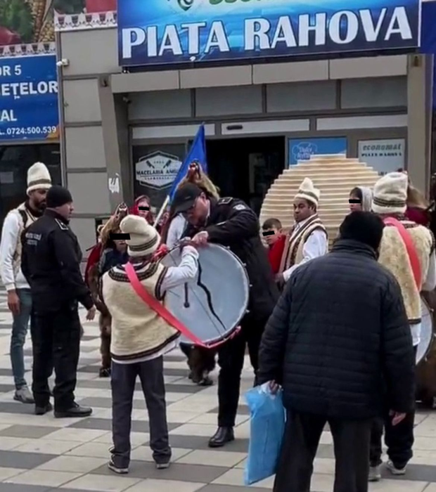 Decizia luată de primarul Vlad Piedone în legătură cu polițistul din Sectorul 5 care a agresat niște colindători. Foto: TikTok
