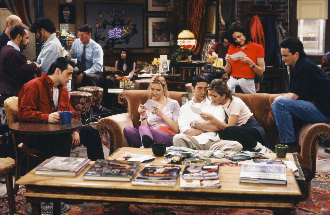 O scenă tipică din Friends. Sursa foto: Profimedia