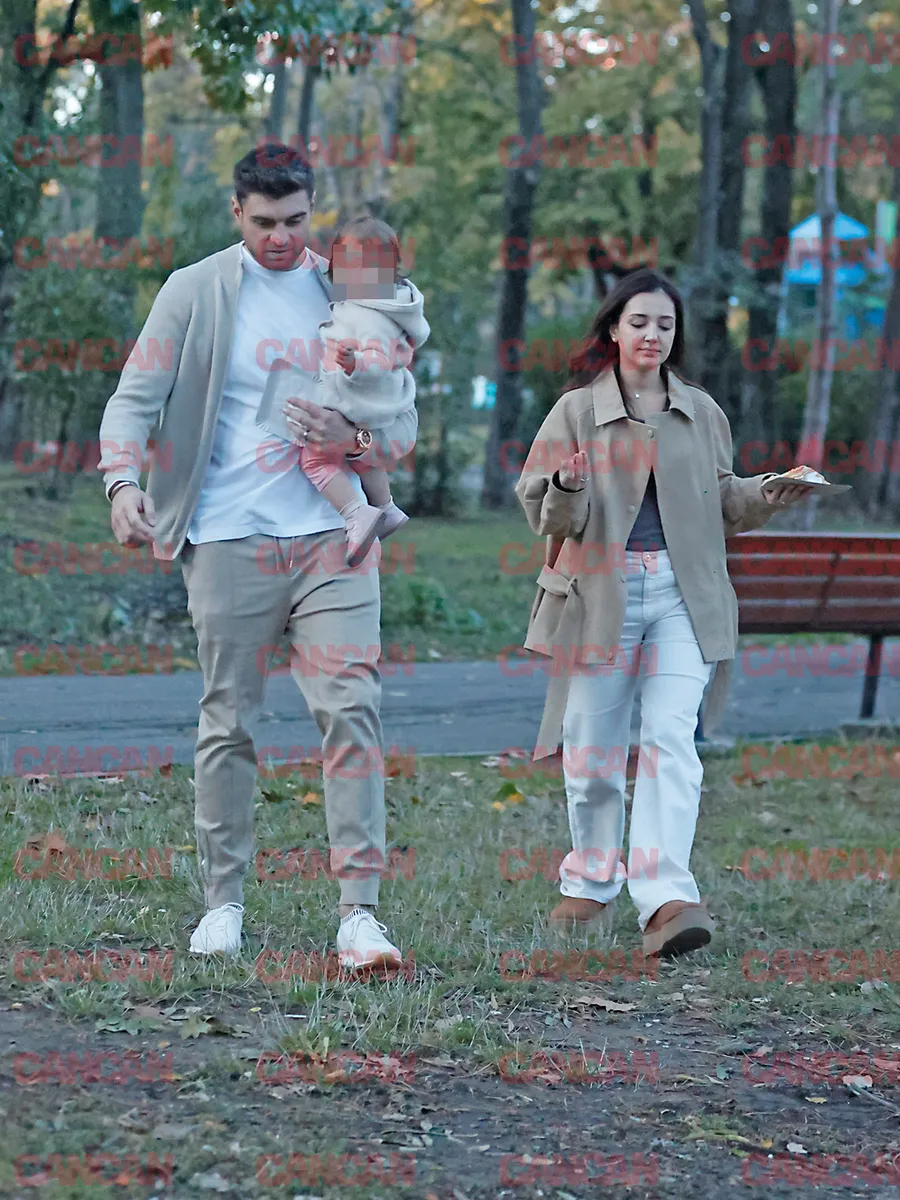 Fiica lui Gigi Becali și soțul ei au atras priviri