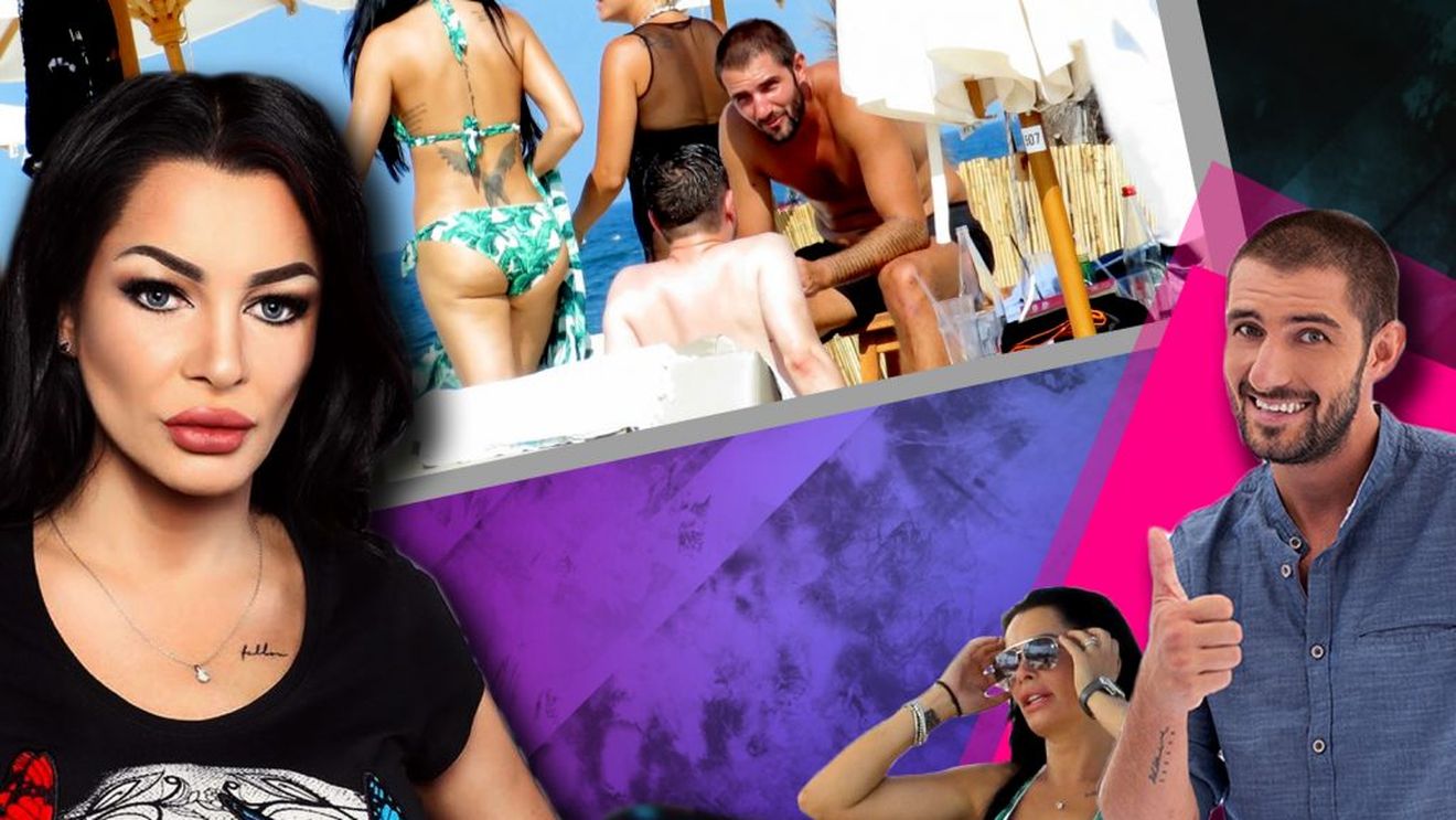 La fix două săptămâni de la demascarea adulterului, Brigitte & Cătălin Cazacu  s-au ”intersectat” pe plajă!