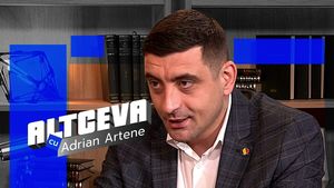 „O iubesc mult!”. Cine este femeia misterioasă față de care George Simion își exprimă fățiș sentimentele de dragoste