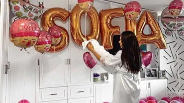 Karmen Minune a publicat prima fotografie cu chipul fetiței sale