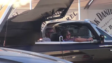 Joshua Castellano a descins cu Rolls-ul decapotabil in cel mai exclusivist club din Mamaia! A venit “in control” la Lucian Becali!