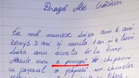 Scrisoarea Luizei din București a devenit virală. Ce i-a cerut lui Moș Crăciun