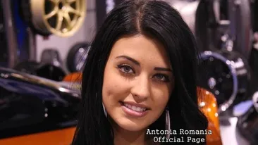Antonia a fost colega de breasla cu Cruduta! Cu o fusta scurta si un top provocator incingea atmosfera la saloane auto