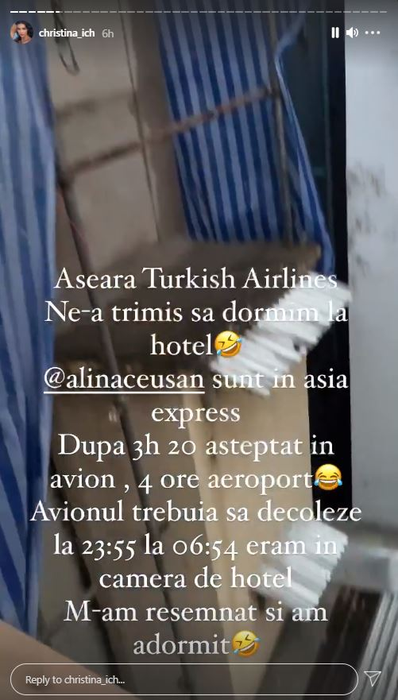 Christina Ich și Alex Pițurcă, nevoiți să doarmă în condiții mizere în Malé: “Ne-au ținut 3 ore în avion și au zis că nu mai pleacă” | FOTO
