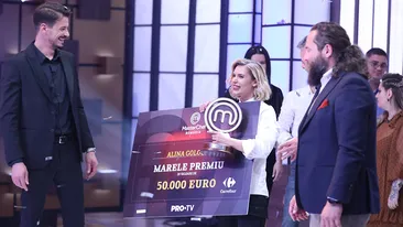 Alina Gologan a câștigat MasterChef! Ce va face cu cei 50.000 de euro primiți de la Pro TV