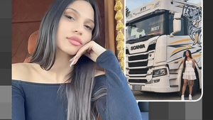 Povestea șoferiței de TIR care face senzație pe șosele. E o mână de om, dar conduce un mastodont de zeci de tone: „Polițiștii sunt surprinși!”