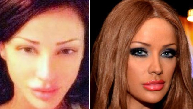 GALERIE FOTO FARA RUJ SI FARDURI! Diferente incredibile! Uite cum arata vedetele noastre inainte si dupa machiaj!