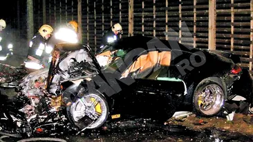 George s-a facut praf intr-un Porsche primit cadou. Milionarul Parteca, acuzat ca i-a cumparat moartea fiului sau!