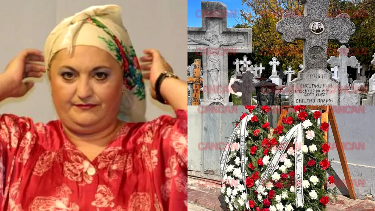 Cum arată locul de veci al Marinelei Chelaru. Actrița va fi înmormântată alături de părinții ei