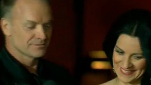 VIDEO Colaborare inedita intre Angela Gheorghiu si Sting!