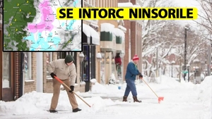 ANM a modificat prognoza! Se întorc ninsorile abundente în România